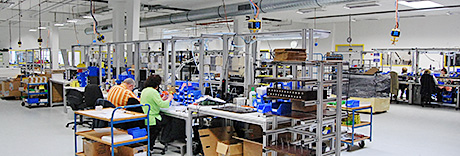 New Schischek production hall (manufacturing plant, partition)