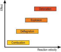 From combustion to detonation